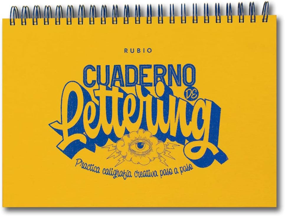 Cuaderno de lettering. Practica caligrafía creativa paso a paso 