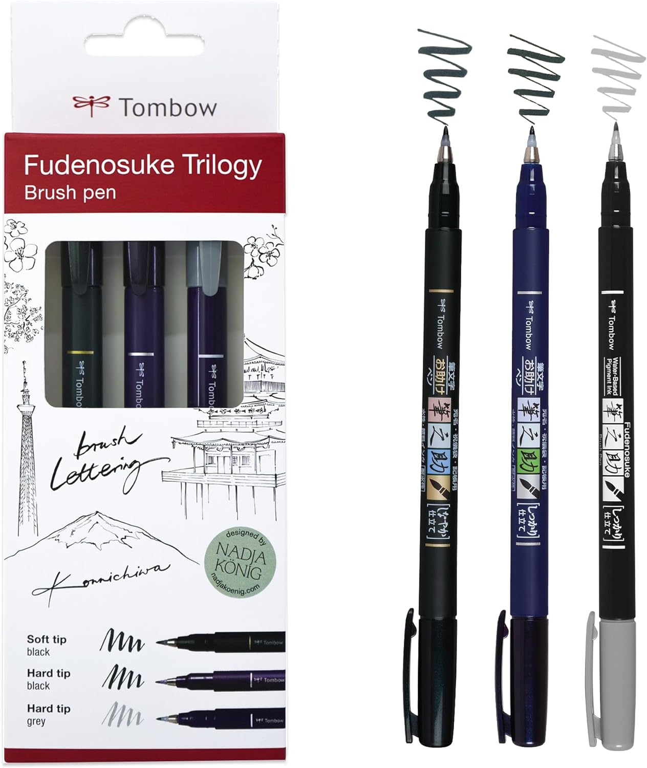 Reseña de Rotuladores Tombow Fudenosuke: Una Herramienta Esencial para el Lettering