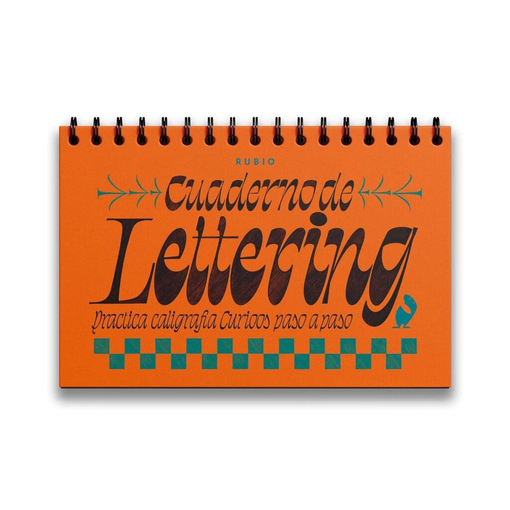 Cuaderno de lettering. Practica caligrafía Curiosos