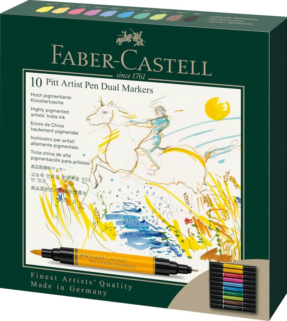 Rotuladores acrílicos lettering Faber-Castell