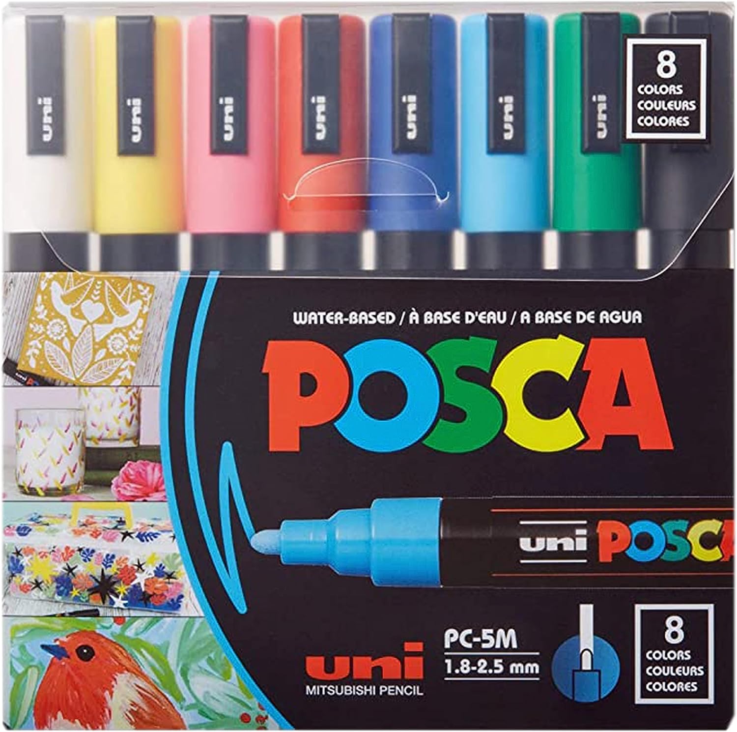 Rotuladores Acrílicos - rotuladores posca PC-5M