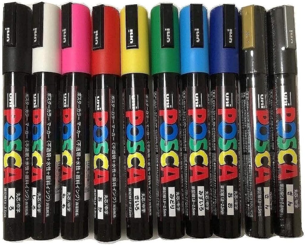 Reseña de rotuladores Posca 5M