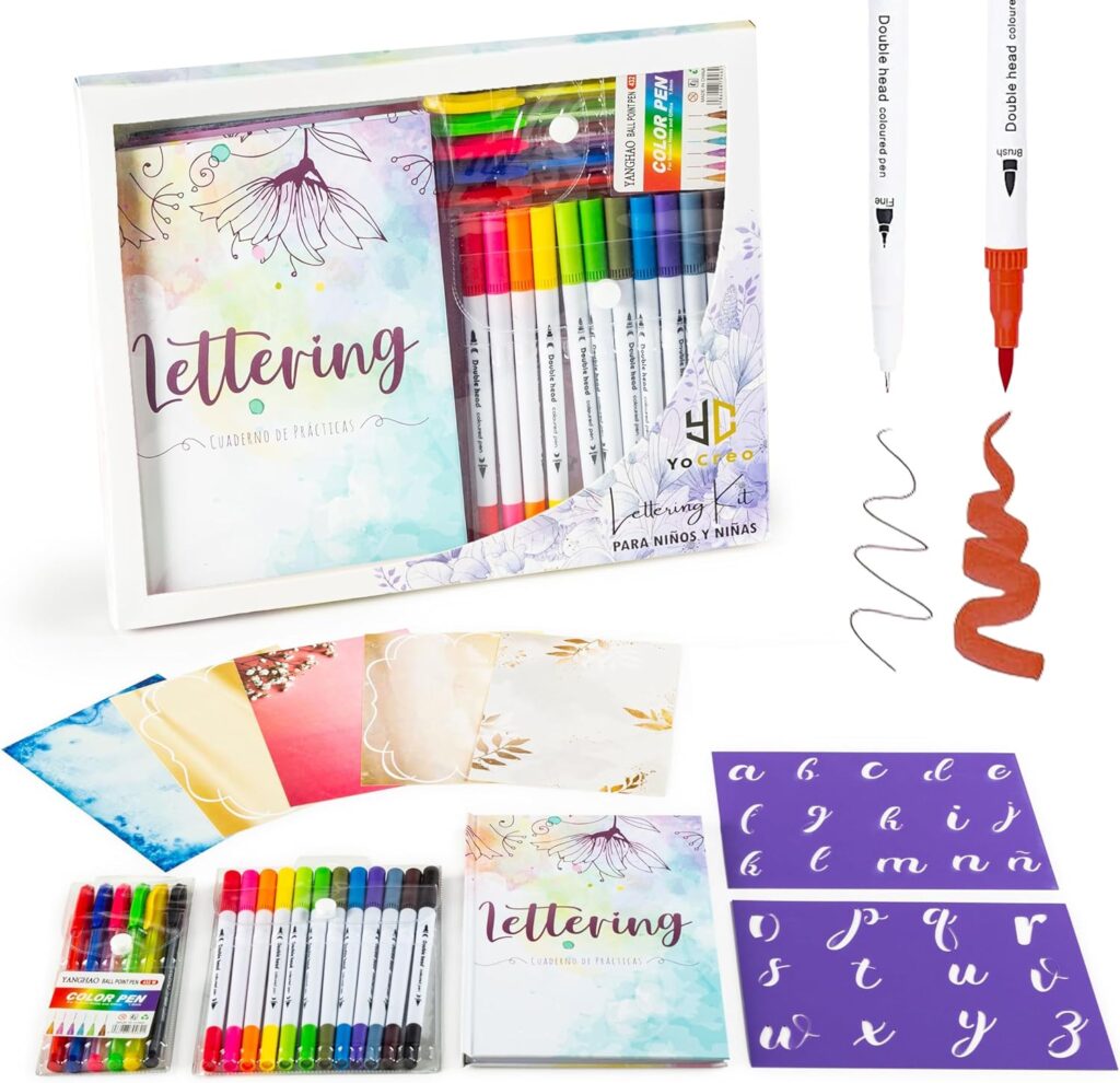 Kit para aprender a hacer lettering